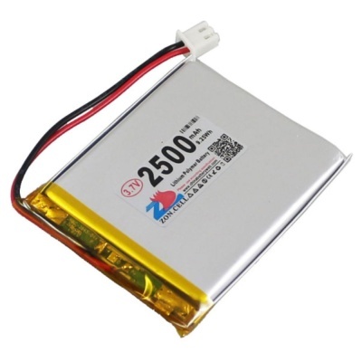 BATERIA LITHIUM 3.7V 2500MA C FICHA PH2.0