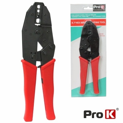 ALICATE DE CRAVAR FICHAS COAXIAIS BNCFTNCN PROK