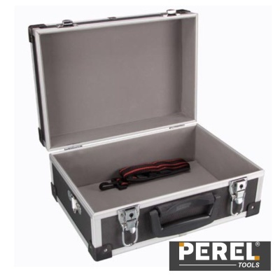 Mala Transporte Ferramentas Alumínio Preto PEREL