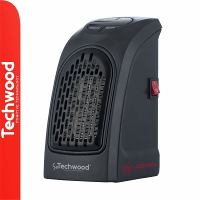 Aquecedor Cerâmico Portátil 400W TECHWOOD
