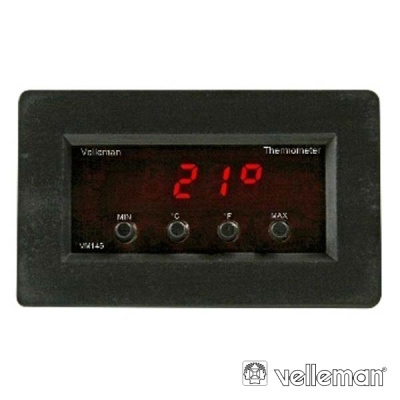 TERMÓMETRO DIG PAINEL C VISUALIZAÇÃO TEMPERATURA MIN-MAX