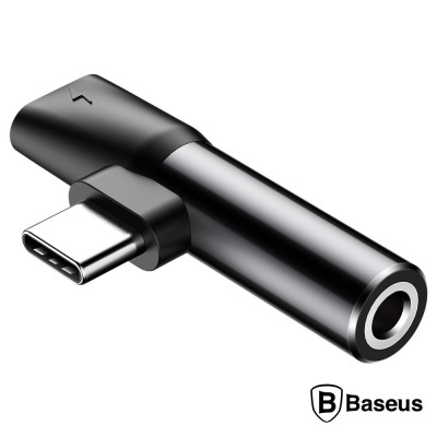 Adaptador USB-C Macho P USB-C  Jack 3.5mm BASEUS
