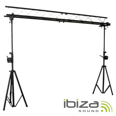 SUPORTE P LUZES 2 BARRAS MANIVELA 1.5-3M 12 APARELHOS IBIZA