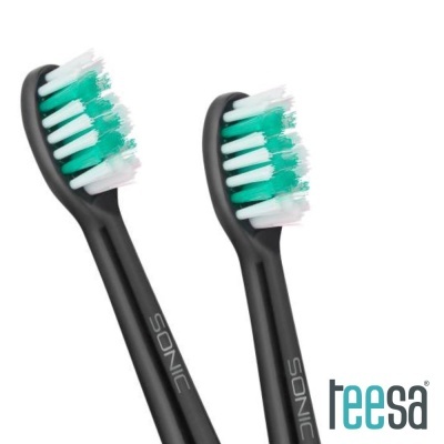 Conjunto de 2 Cabeças P Escova de Dentes Elétrica TEESA