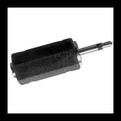 FICHA JACK MACHO MONO 2.5MM P JACK FÊMEA 3.5MM MONO