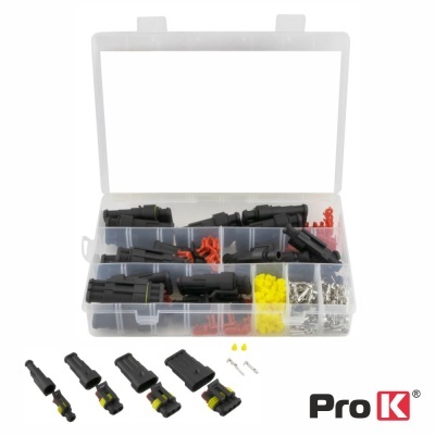 Estojo com conectores elétricos Pro K