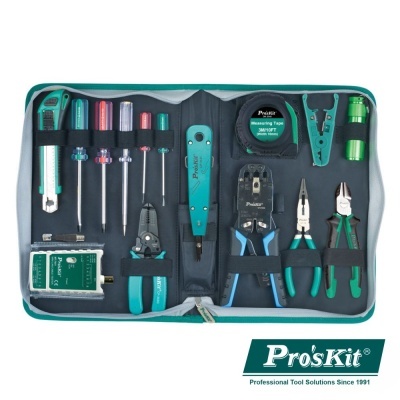 Mala Ferramentas Manutenção Redes 16x PROSKIT