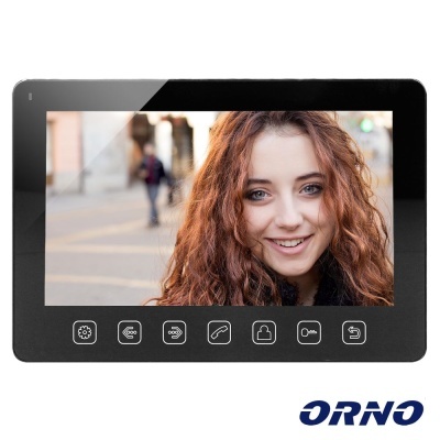 Intercomunicador C Ecrã 7" Preto ORNO
