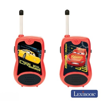 INTERCOMUNICADORES S FIOS 100M DISNEY CARS LEXIBOOK