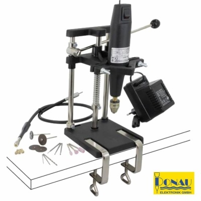 BERBEQUIM DE PRECISÃO ELÉTRICO 12-18V C SUPORTE 21CM DONAU