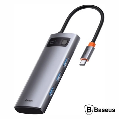 Hub USB-C P USB-C+HDMI+3USB BASEUS