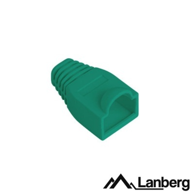 Capa Protectora P Conector RJ45 x100 Verde LANBERG