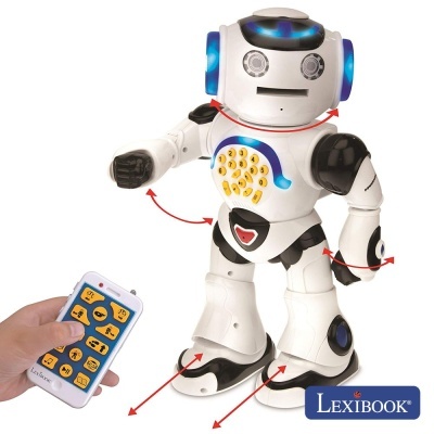 ROBOT EDUCATIVO QUE FALA C COMANDO POWERMAN LEXIBOOK