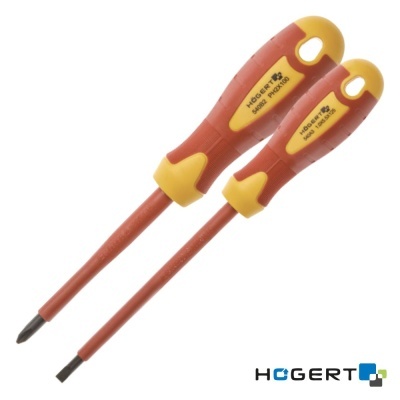 Conjunto de 2 Chaves de FendasPhilips VDE 1000V HOGERT