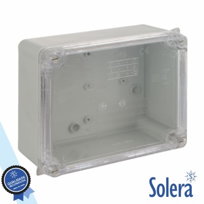 Caixa De Passagem Estanque 160x135x70mm IP65 IK08 SOLERA