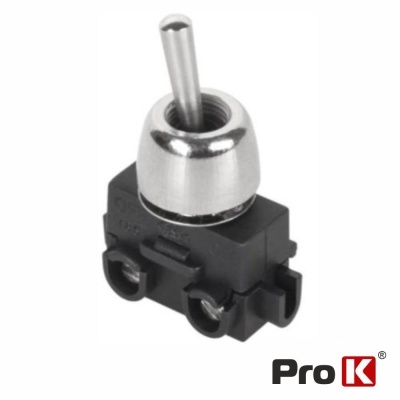 Interruptor Alavanca Miniatura Unipolar On-Off 2A PROK