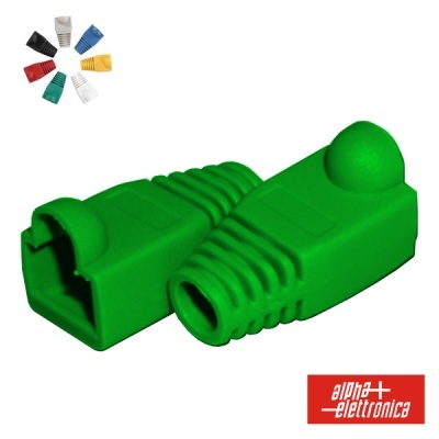 CAPA PROTECTORA P CONECTOR RJ45 VERDE