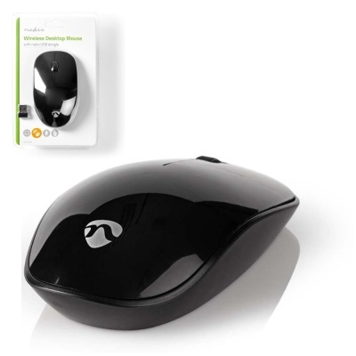 Rato S fios 1000 dpi 3 Botões Preto NEDIS