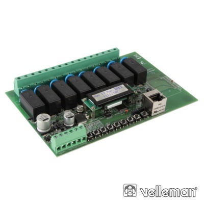 KIT PLACA DE RELÉS CONTROLADA POR INTERNET