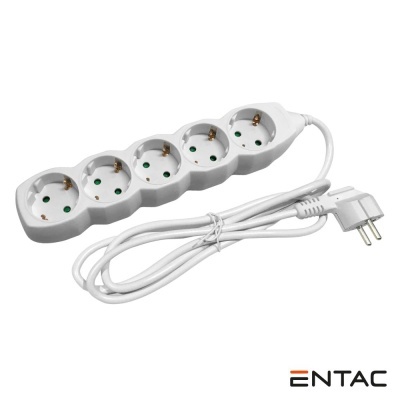 Tomada Elétrica C 5 Saídas 1.5m Entac