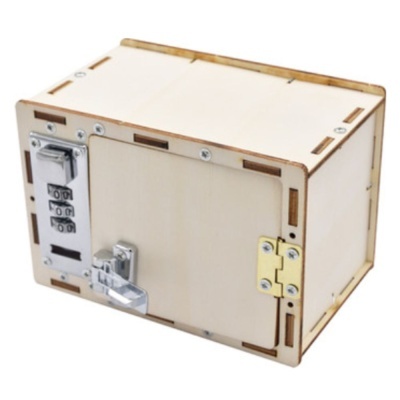 COFRE DE SEGURANÇA DIY C FECHO COMBINAÇÃO 13X9X8CM