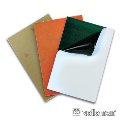 PLACA CI PRÉ-SENSIBLIZADA FIBRA VIDRO DUPLA 100X220 VELLEMAN