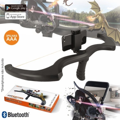 ARCO DE REALIDADE AUMENTADA P SMARTPHONE BT PILHAS