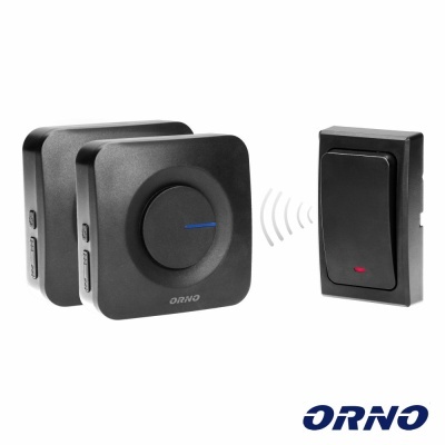 Campainha Portátil C 2 Receptores 200m ORNO