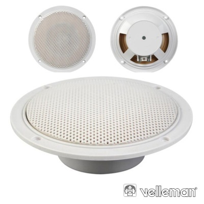 CONJUNTO 2 COLUNAS 5" C GRELHAS ESTANQUES 80W