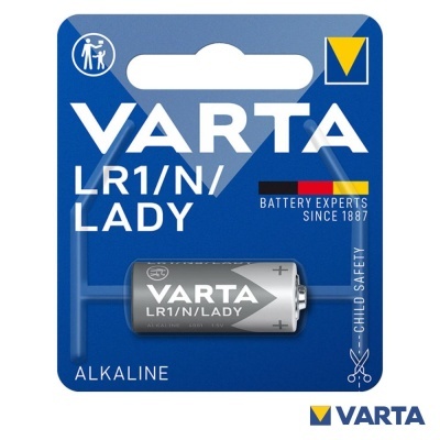 PILHA ALCALINA LR1N 1.5V 880MA BLISTER VARTA