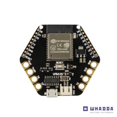 Placa de Desenvolvimento Vestível C LEDS RGB WHADDA