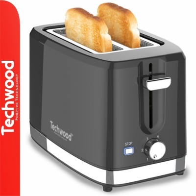 Torradeira 2 Ranhuras 750W TECHWOOD