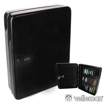 CHAVEIRO PAREDE 46 CHAVES C BLOQUEIO 3 DÍGITOS VELLEMAN