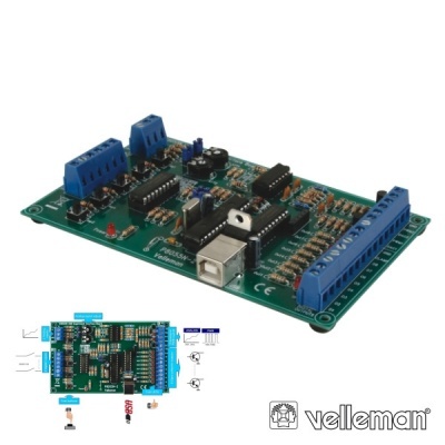 KIT PLACA DE INTERFACE USB P TESTES VELLEMAN