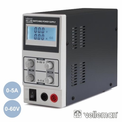FONTE DE ALIMENTAÇÃO DIGITAL 0-60V  0-5A VELLEMAN