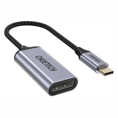 Cabo Adaptador Displayport Fêmea  USB-C Macho