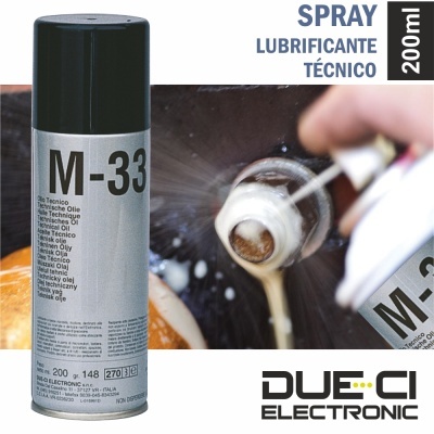 SPRAY DE 200ML LUBRIFICANTE TÉCNICO DUE-CI