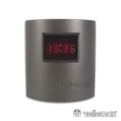 KIT RELÓGIO DIGITAL C LEDS VELLEMAN