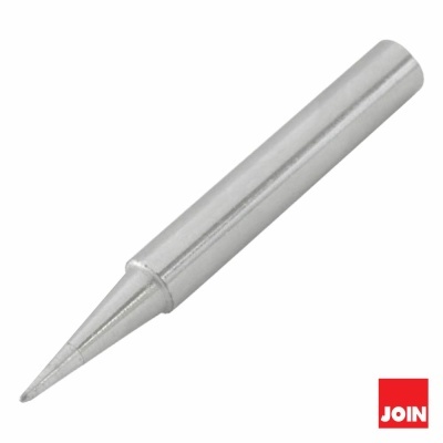 Ponta de ferro de soldar prateada com logótipo JOIN