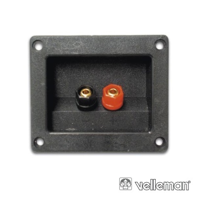 CONJUNTO DE 2 BORNES P COLUNA RECTANGULAR DOURADO