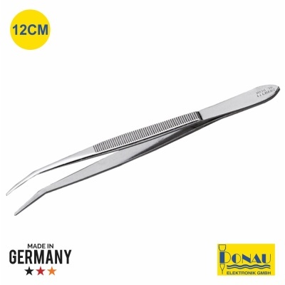 PINÇA PONTAS FINAS PONTIAGUDAS CURVAS 120MM DONAU