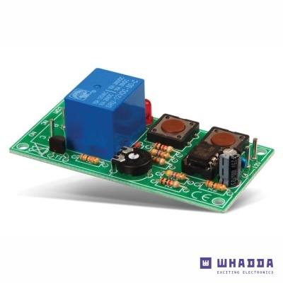 Kit de Montagem Temporizador Universal 12VDC 55mA WHADDA