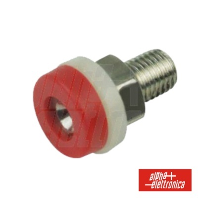 BORNE DE PAINEL 2MM VERMELHO