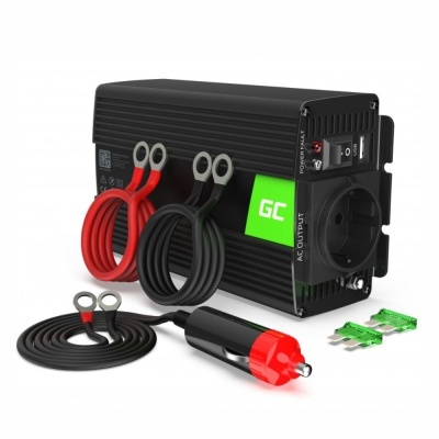 Conversor 12V-230V 500W Onda Modificada GREEN CELL