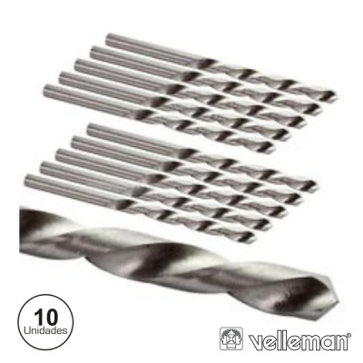 CONJUNTO DE 10 BROCAS 1.2MM VELLEMAN