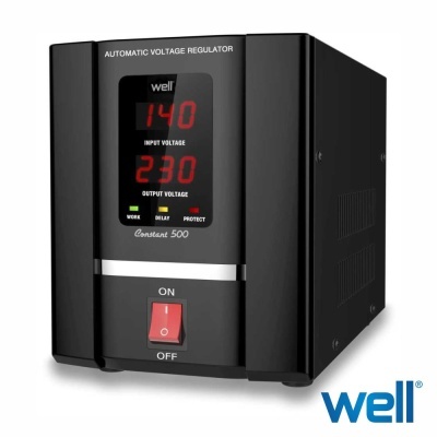 Estabilizador Automático Tensão Servomotor 500VA 300W