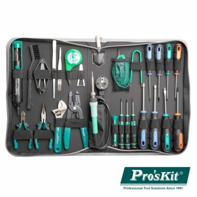 MALA FERRAMENTAS PROFISSIONAL P PC 28 PEÇAS PROSKIT