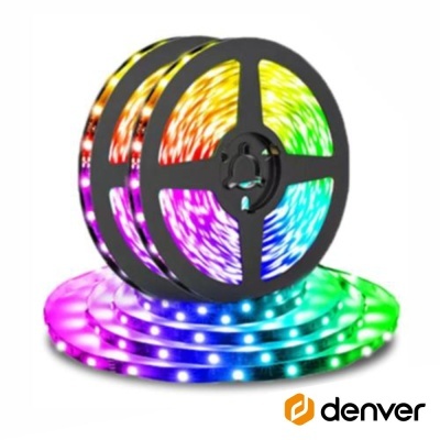 Fita 450 LEDS 5050 RGB 230V 24W 5m Wifi DENVER