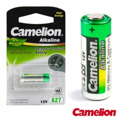 PILHA ALCALINA A27LR27A 12V BLISTER CAMELION