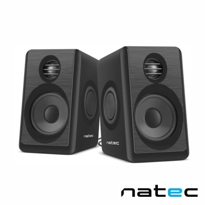 Conjunto 2 Colunas PC 2.0 6W JackUSB NATEC